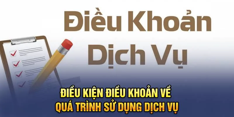 Điều kiện điều khoản về quá trình sử dụng dịch vụ